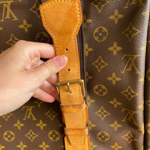 Authentic Louis Vuitton Satellite soft side suitcase classic monogram canvas - Picture 7 of 17